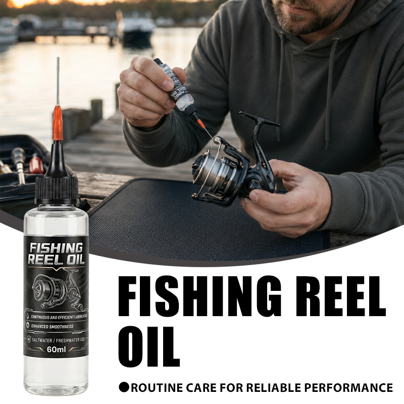 Spincast Reel - Formula Pelumas Cairan untuk Perawatan Reel