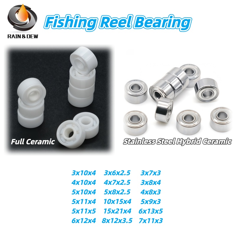 Baitcasting Reel - Bearing Keramik Hibrida Serba Keramik (1/5/10P)
